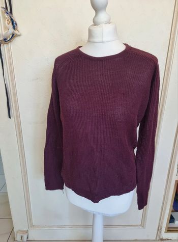 Pull bordeaux