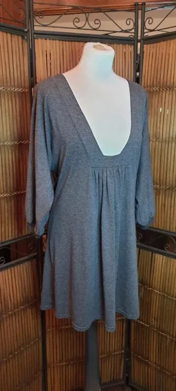 Robe grise "Full Zatara" Taille L made in France