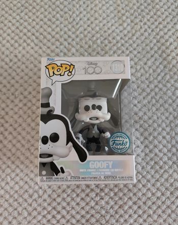 Funko Pop! Goofy 1310 - Disney 100 Noir et Blanc - NEUF - Rare Special Edition