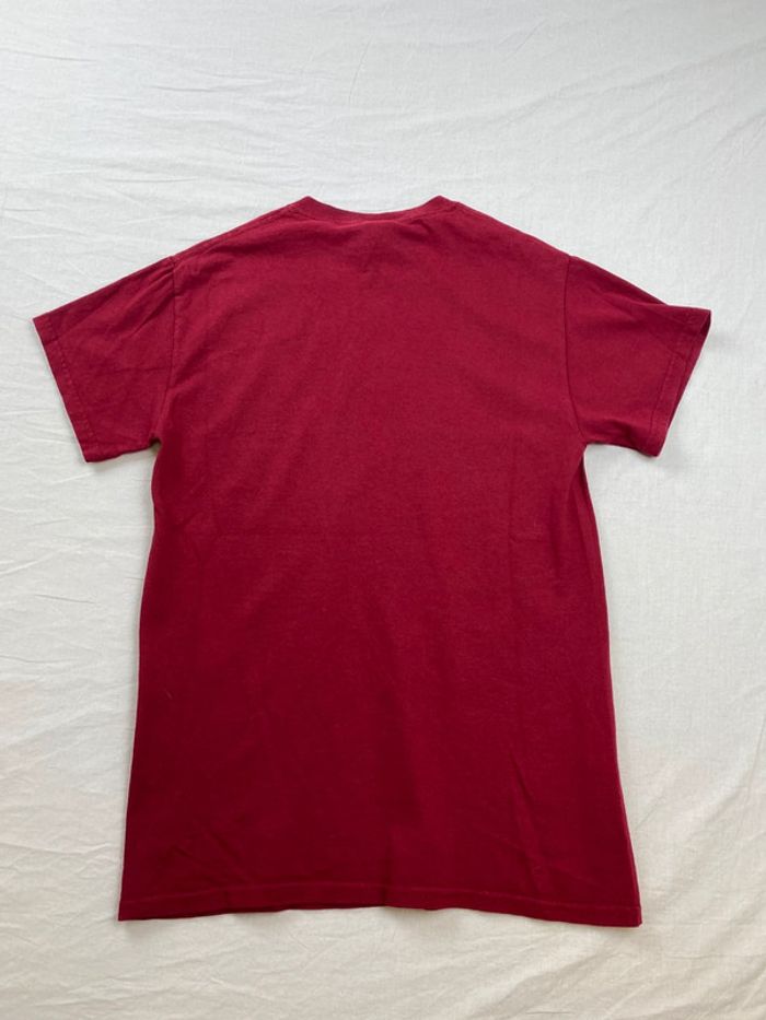 T-shirt imprimé sport USA, homme, été, Bordeaux. S - photo numéro 4