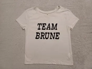 Tee-shirt blanc Tape à l'œil XS (réf perso G-P1)(familleac72)