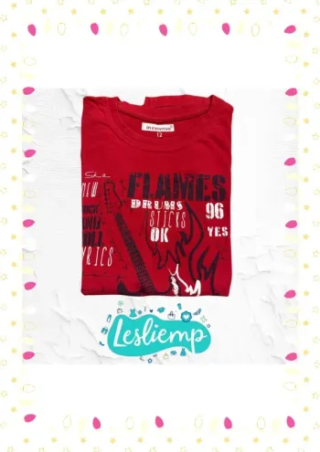 Tshirt in extenso 12 ans