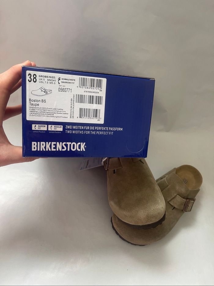 Birkenstock Boston Taupe Taille 38 - photo numéro 8