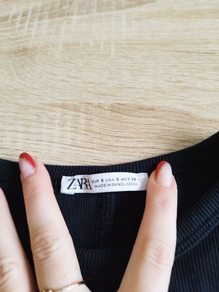 Lot débardeur croc top Zara - photo numéro 7