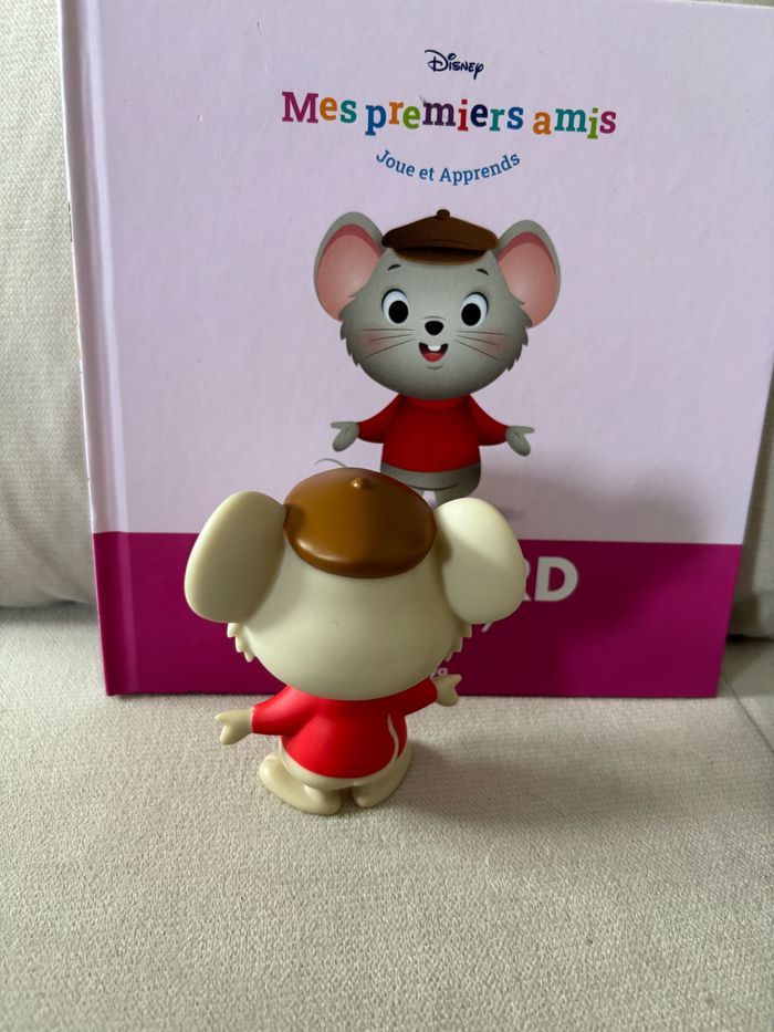Figurine + Livre Bernard n 68 Mes Premiers Amis Disney Altaya - photo numéro 2