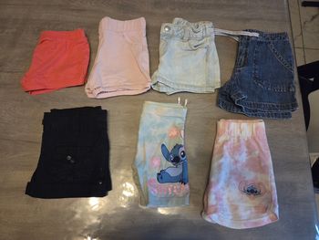 Lot de 7 shorts fille 4ans