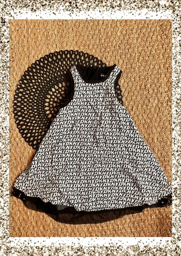 Robe multi logo dkny