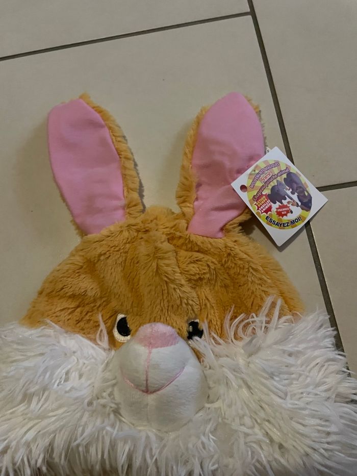 Chapeau déguisement lapin paques - photo numéro 3