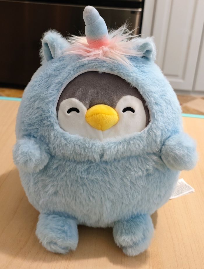 Peluche 🧸 Licorne 🦄🌈 Pingouin 🐧 toute douce 🌸 - photo numéro 3