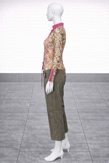 Très belle chemise fleurie 