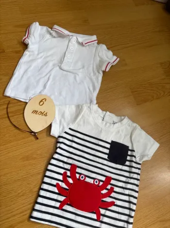 Polo + tee shirt