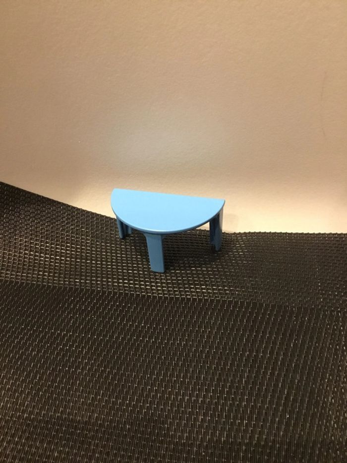 Playmobil demie table bleue pièces détachées