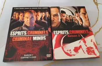 Coffret dvd Saison 1et 2 Esprits criminels