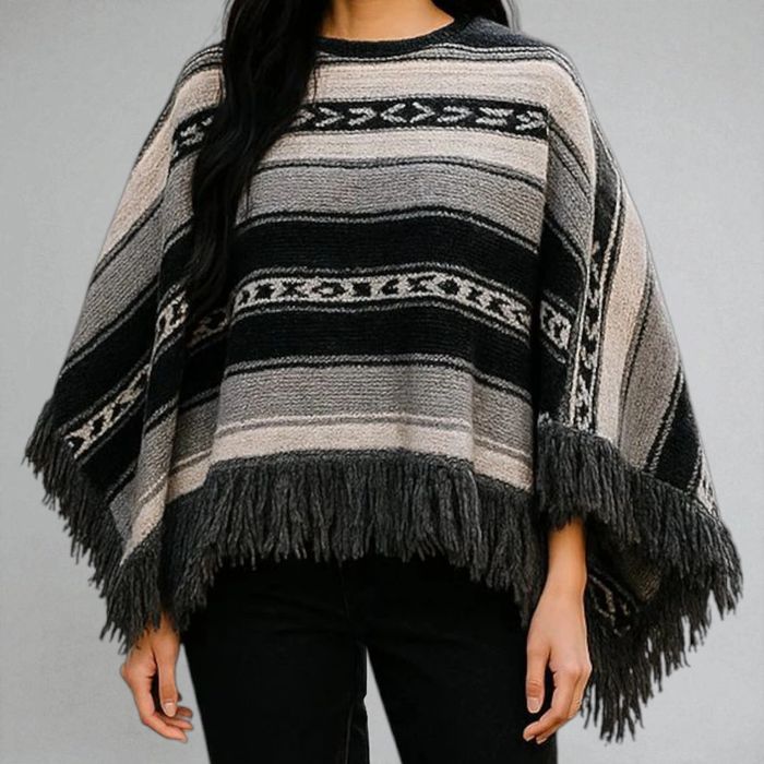Jolie ponchos Femme - photo numéro 2