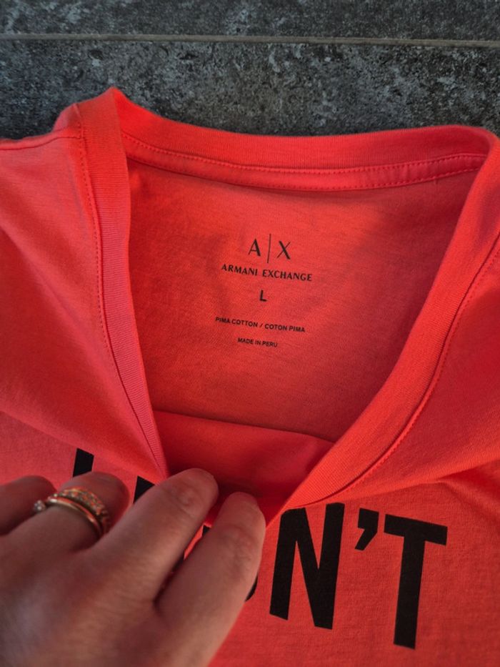 Tee shirt femme armani exchange - photo numéro 3