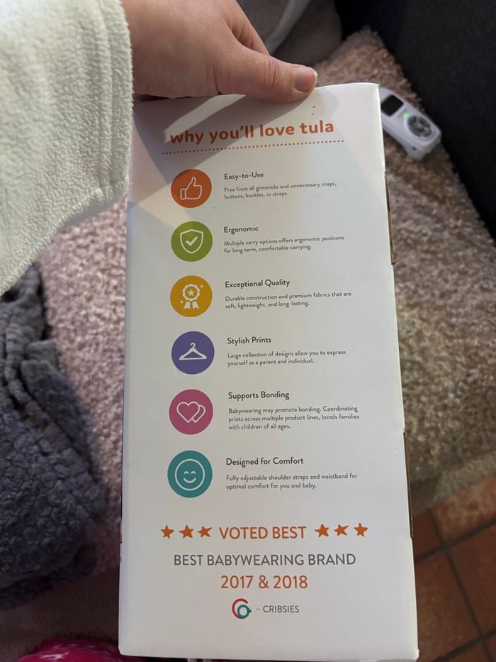 Porte bébé physiologique tula Free to grow - photo numéro 7