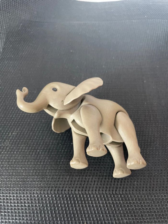 Playmobil lot 2 figurines bébés éléphants éléphanteaux zoo cirque safari animaux sauvages - photo numéro 12
