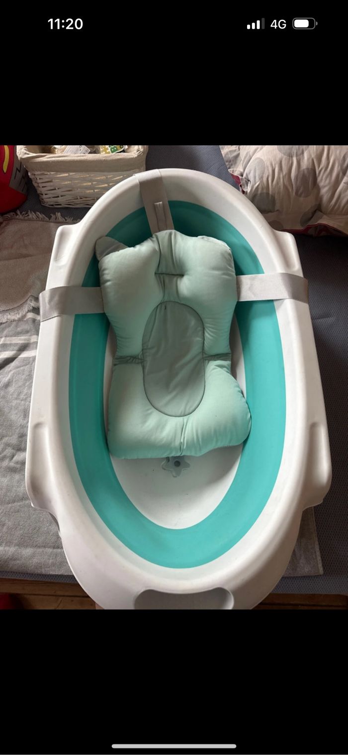 Baignoire avec son cousin