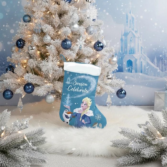 Chaussette de cheminée de Noël - Reine des neiges