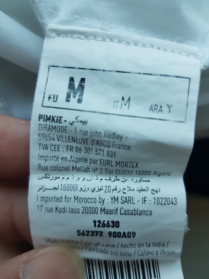 Chemise manches longues blanche - photo numéro 7