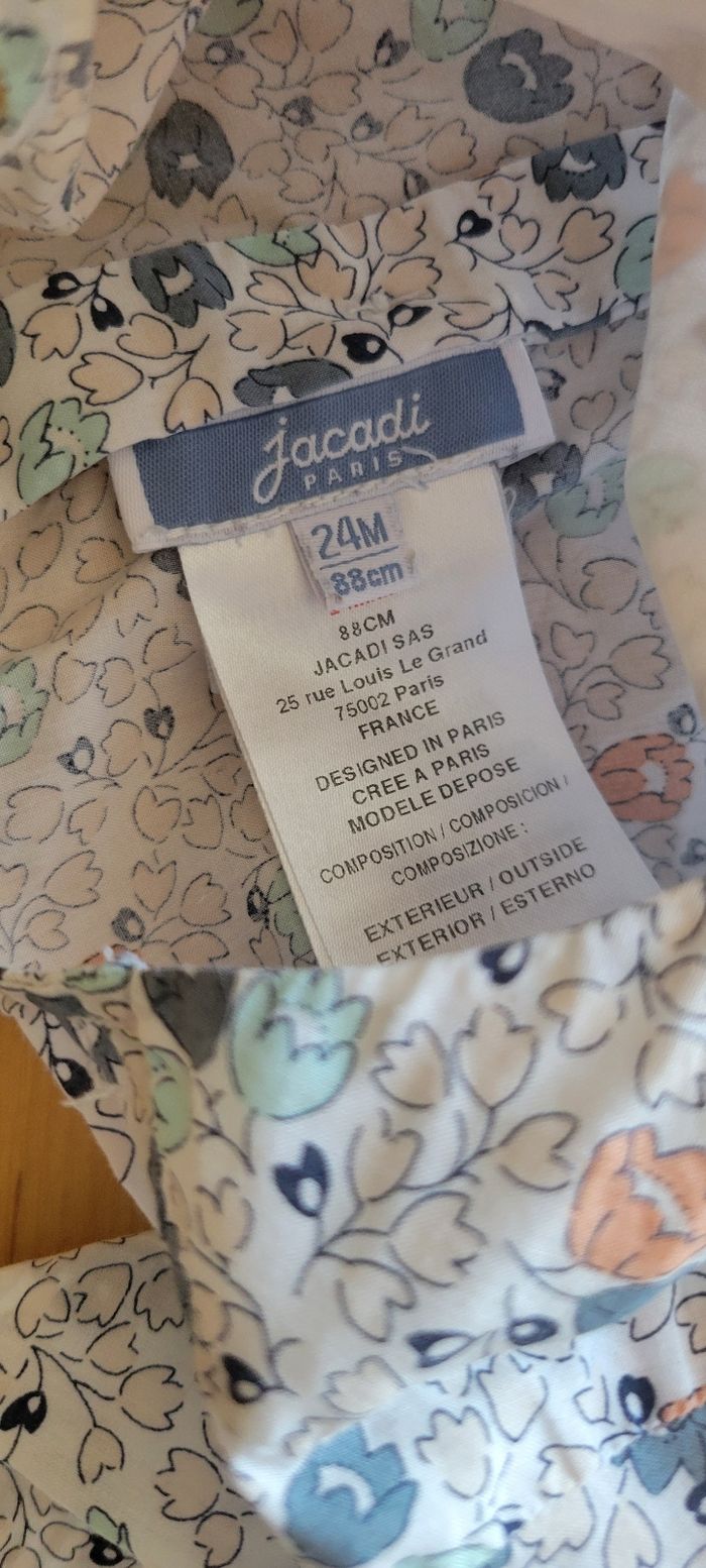 Blouse Jacadi Liberty 24 mois - photo numéro 4