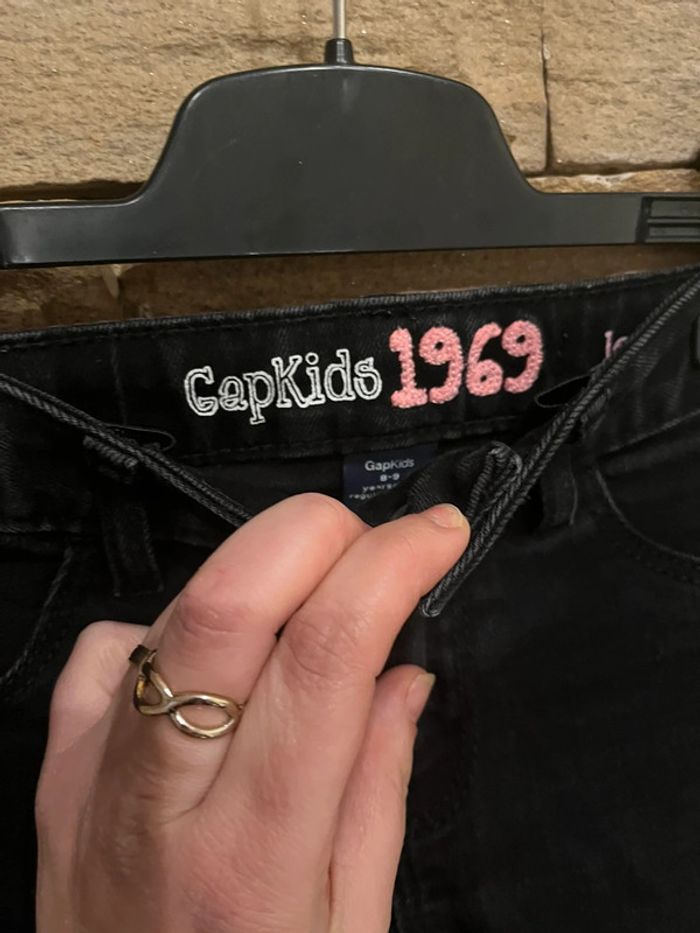 Jean slim GAP 8-9 ans taille ajustable - photo numéro 3