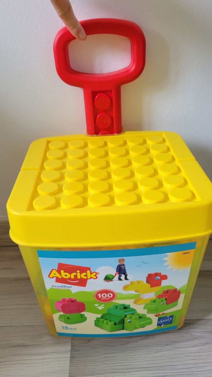 Lego abrick ecoiffier 100 pieces - photo numéro 2