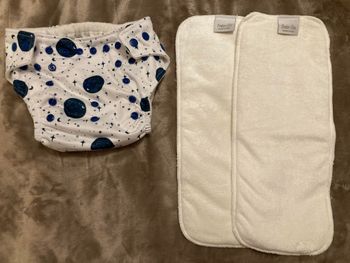 couche lavable et insert constellations