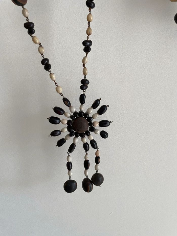 Collier marron - photo numéro 2