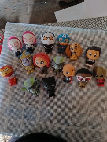 15 personnage Marvel en gomme
