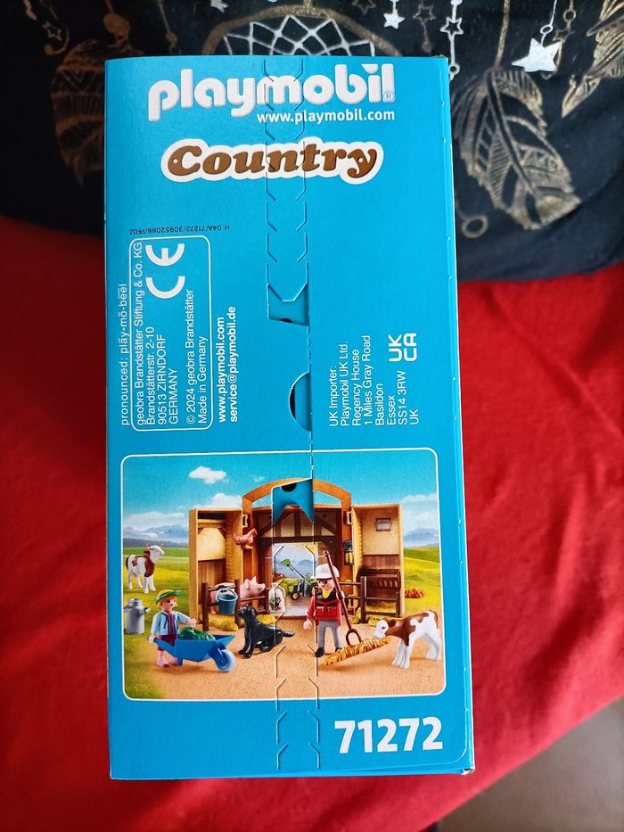 Playmobil étable transportable neuf - photo numéro 3
