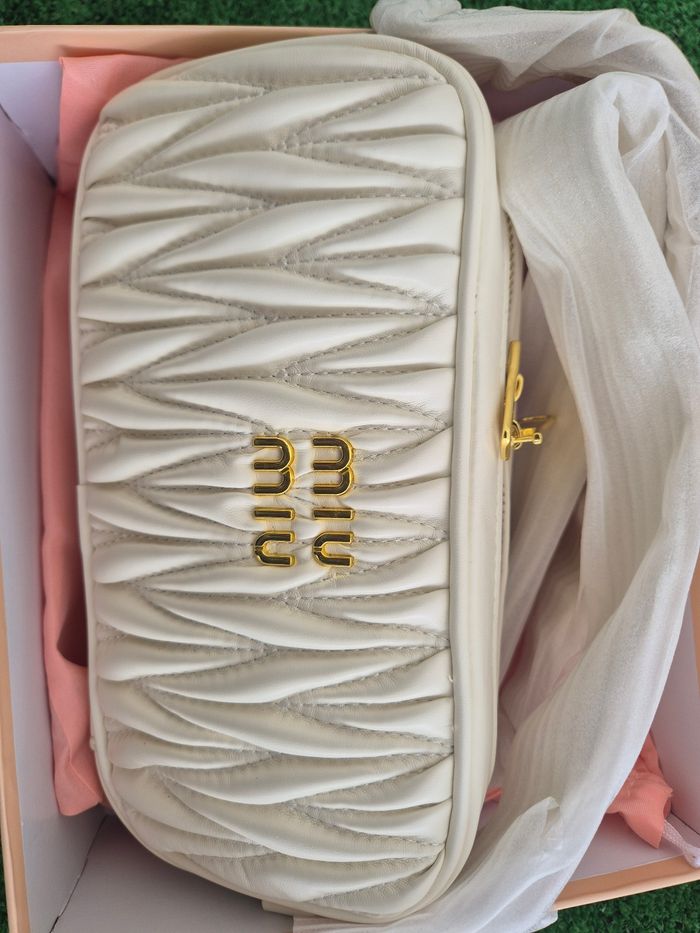 Sac miu miu crème - photo numéro 6