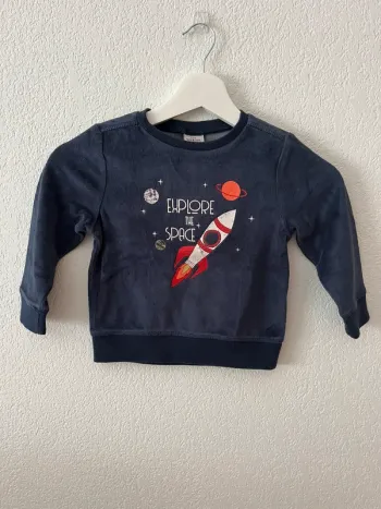 Sweat bleu marine fusée Tape à l’Œil - 3 ans (96 cm)