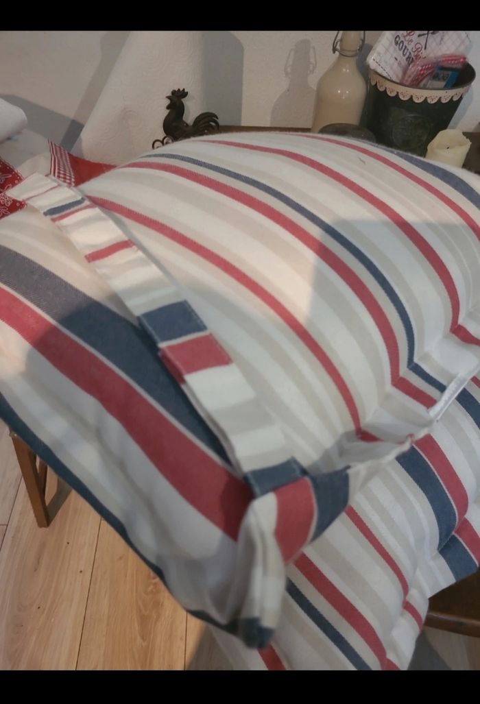Deux coussins  de chaises neufs - photo numéro 3