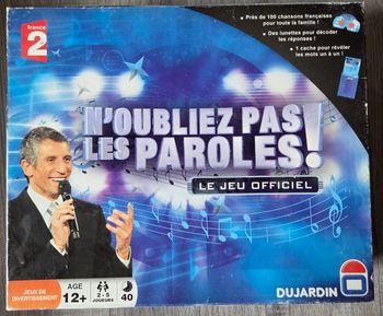 N'oubliez pas les paroles - 2010