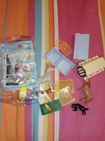 7440 Animaux et accessoires vétérinaire Playmobil Complet