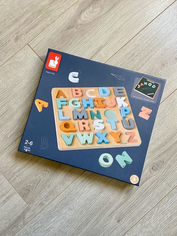 Alphabet en bois