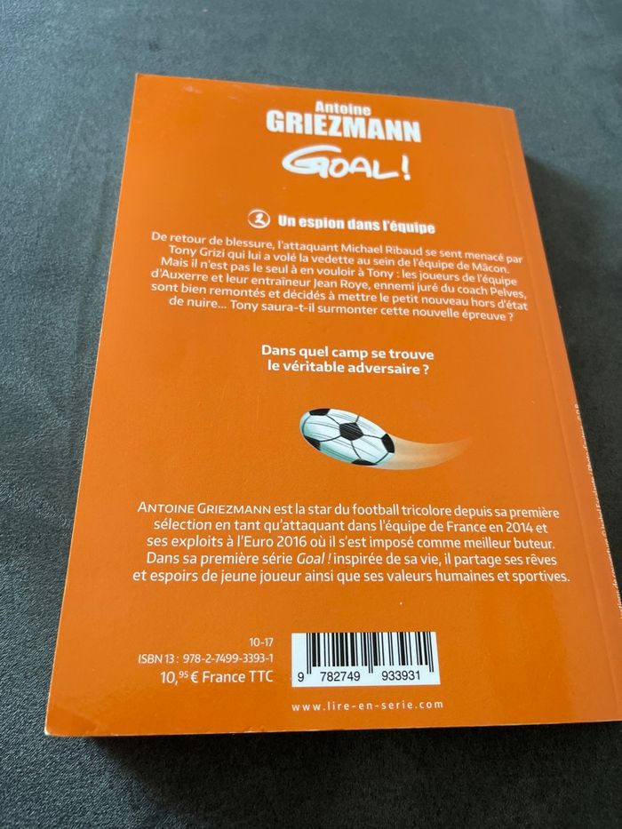 Livre Antoine Griezmann goal tome 2 - photo numéro 3
