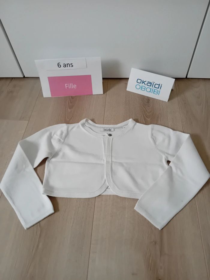 Boléro fille 6 ans Okaïdi