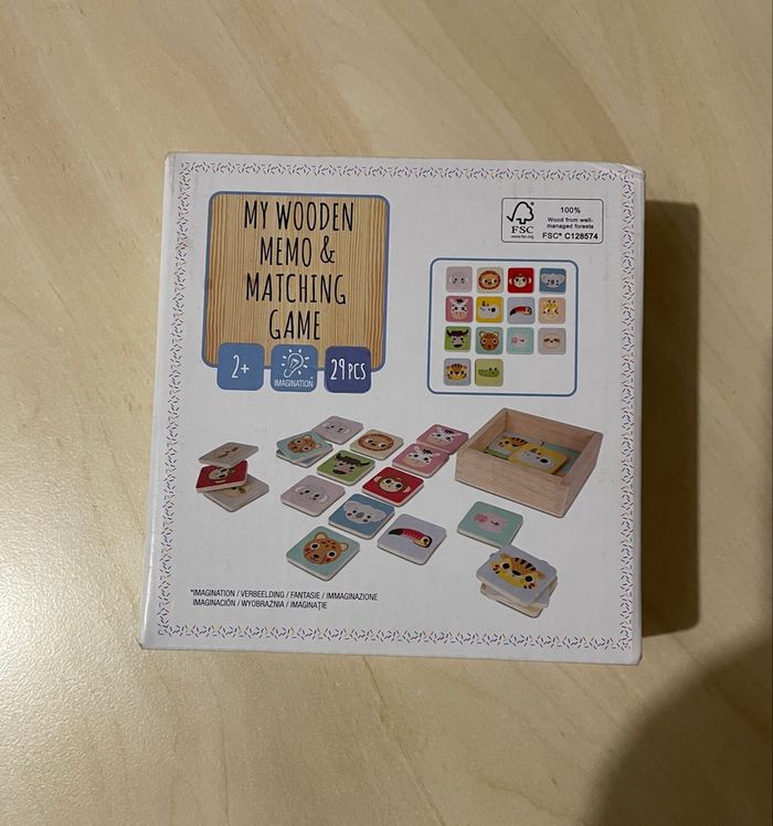 Jeu de mémorisation 2 ans et plus