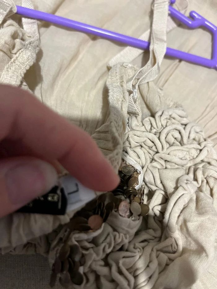 Débardeur beige - photo numéro 3