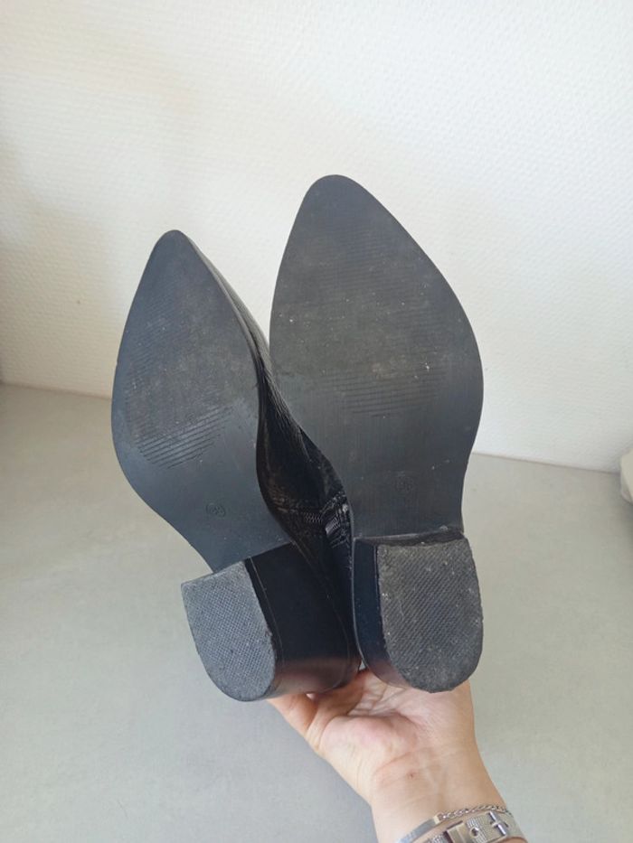 Bottines à talons femme c - photo numéro 6