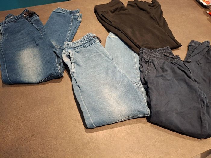Lot 4 Pantalons jeans