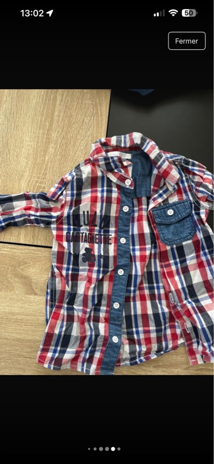 Chemise et pantalon garçon 18 mois - photo numéro 5