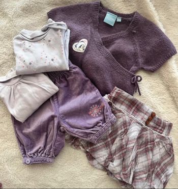Lot vêtements bébé fille – 3 mois –  Disney Baby, Tape à l’œil