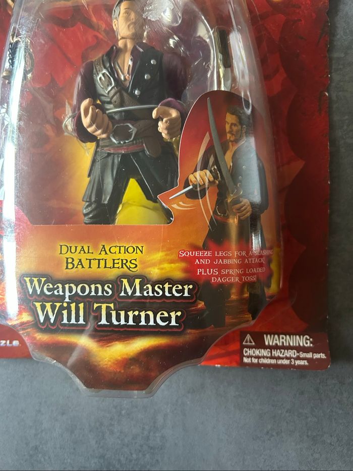 Figurine Will Turner - Pirates des Caraïbes - Neuf sous blister - photo numéro 3
