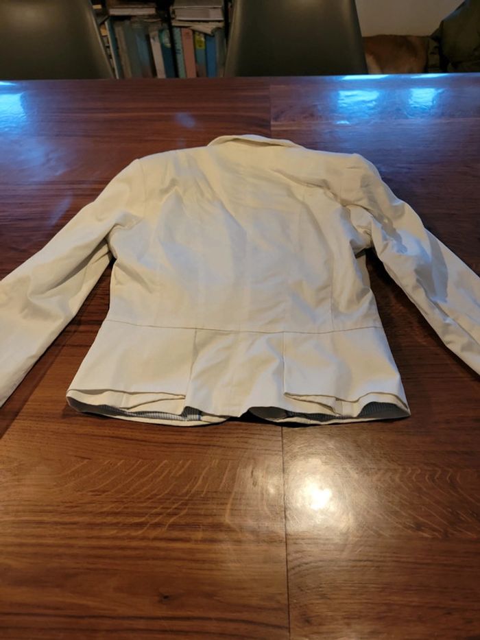 Blazer blanc taille S femme - photo numéro 5