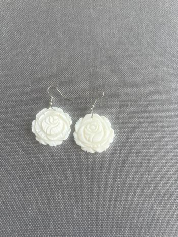 Boucles d’oreilles nacrées