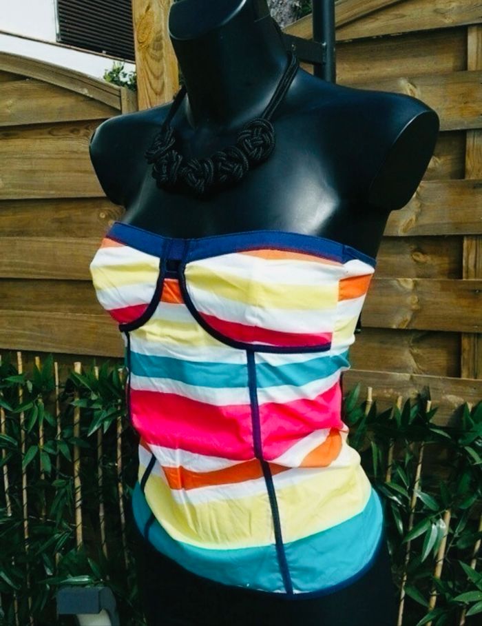 Bustier bandeau Bershka