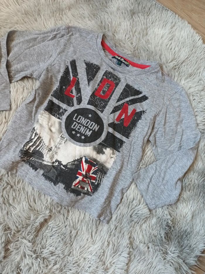 Tee-shirt "london" pickouic taille 6 ans